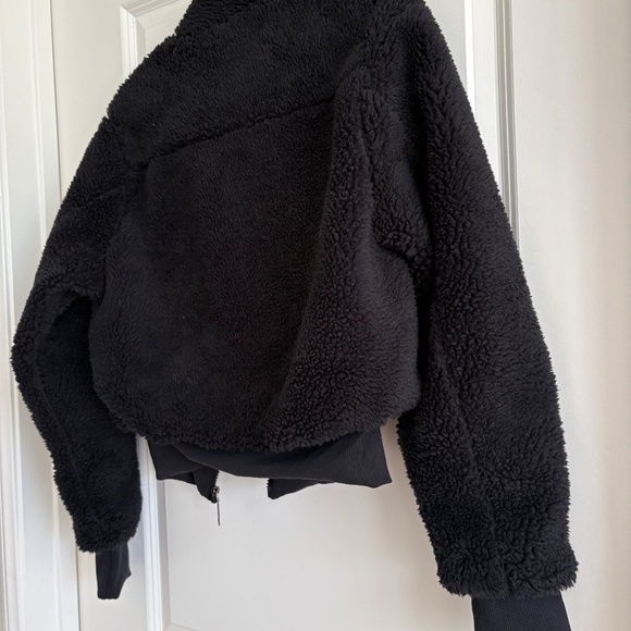 Alo Yoga Foxy Sherpa Jacket Black S - Picture 12 of 15